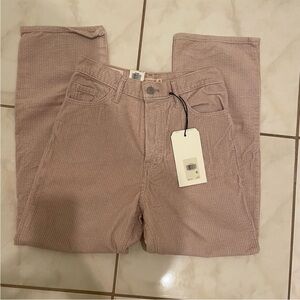Levi’s Ribcage Straight Ankle Corduroy Pants - Size 28 x 27